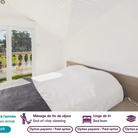 Dom wakacyjny A 500 M, Maison Pour 4 Avec Jardin *